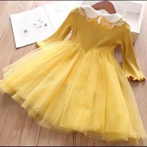 Mustard dress